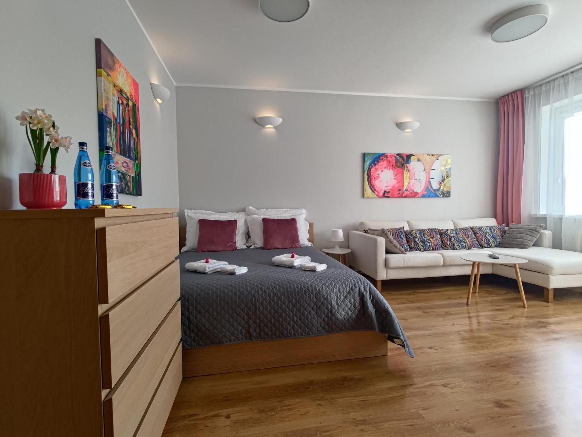 Comfort & Sunny Apartament กดัญสก์ ภายนอก รูปภาพ